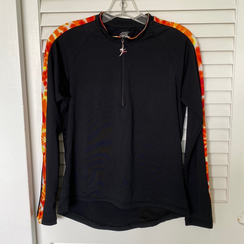 Run Girl Run medium polyester and Lycra running shirt